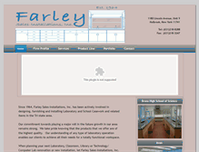 Tablet Screenshot of farleylabs.com